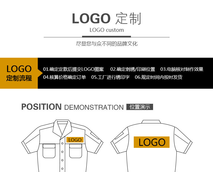 短袖工作服平面設(shè)計圖